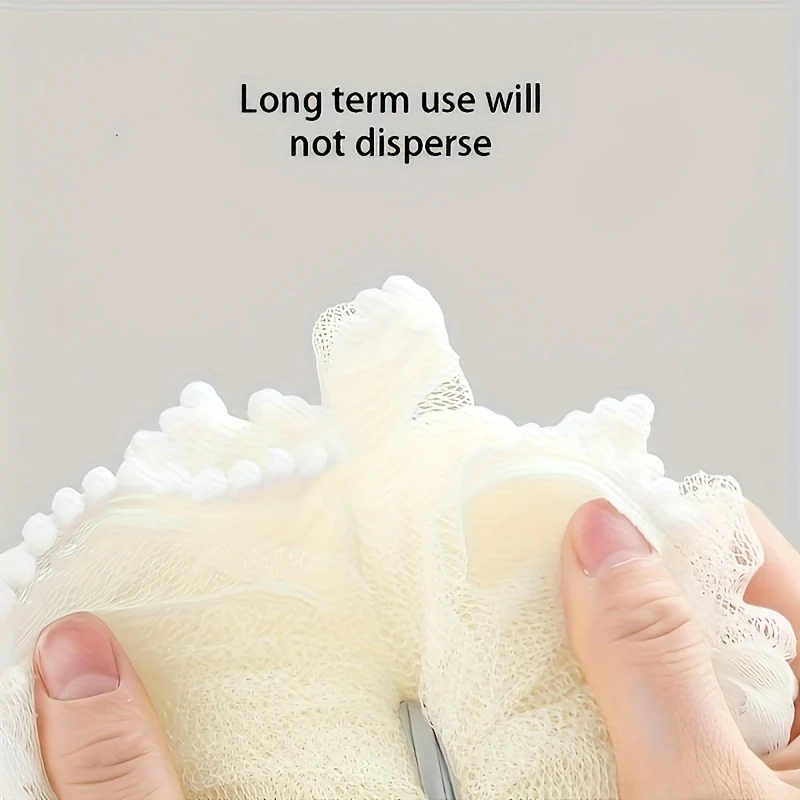 8pcs Set Of Gentle Exfoliating Bath Sponge To Enhance Your Bathing Effect: Luxurious, Large Bubble Bath Ball - Super Soft, Cute, Dual-use, Ultimate Care