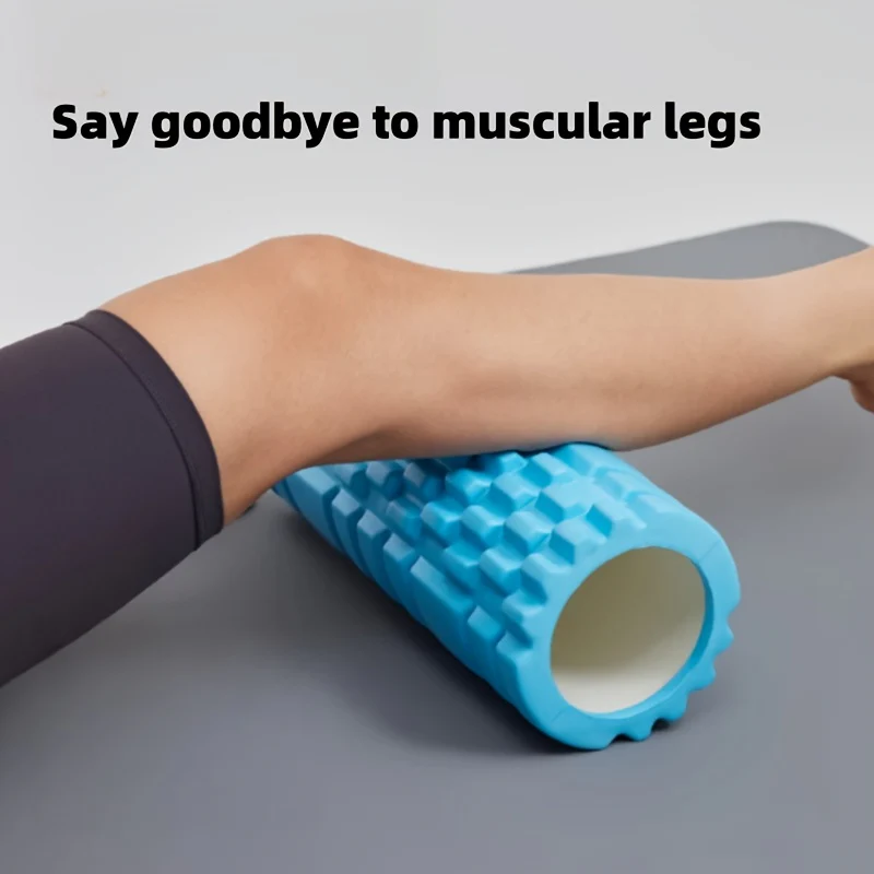 13-inch Portable Foam Roller, Made Of High-density EVA Foam Material, Is Suitable for Yoga, Gym, Home Exercise And Deep Tissue Relaxation Muscle Massage Roller.